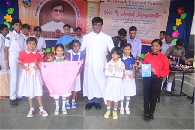 FAREWELL CEREMONY OF REV. FR. JOSEPH SAGAYANATHAN AT SJS NAINI