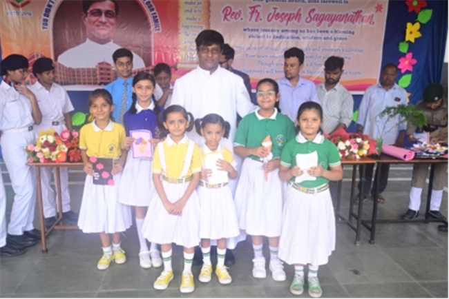 FAREWELL CEREMONY OF REV. FR. JOSEPH SAGAYANATHAN AT SJS NAINI