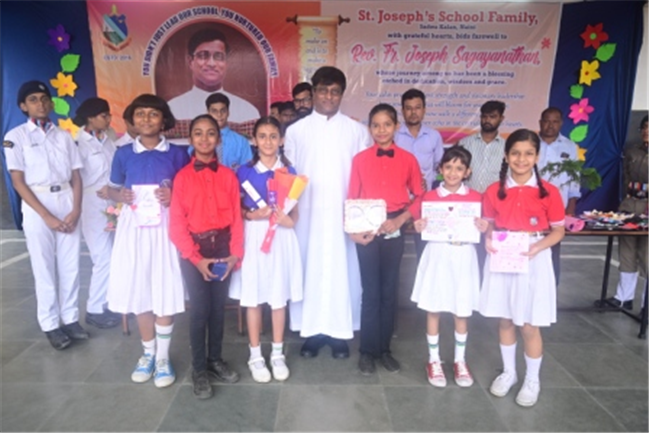 FAREWELL CEREMONY OF REV. FR. JOSEPH SAGAYANATHAN AT SJS NAINI