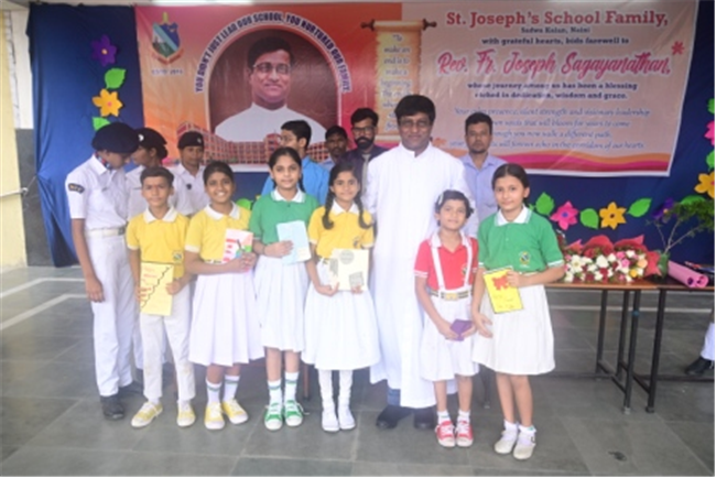 FAREWELL CEREMONY OF REV. FR. JOSEPH SAGAYANATHAN AT SJS NAINI