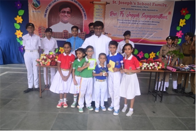 FAREWELL CEREMONY OF REV. FR. JOSEPH SAGAYANATHAN AT SJS NAINI