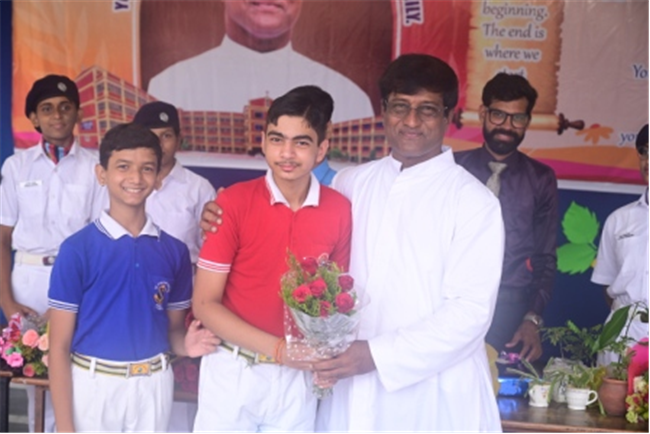 FAREWELL CEREMONY OF REV. FR. JOSEPH SAGAYANATHAN AT SJS NAINI