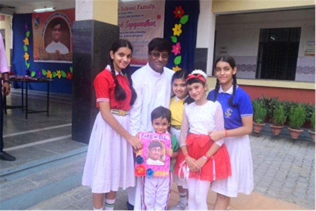 FAREWELL CEREMONY OF REV. FR. JOSEPH SAGAYANATHAN AT SJS NAINI