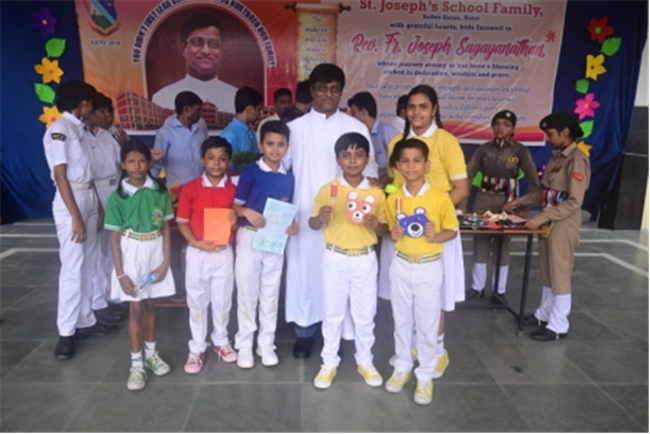 FAREWELL CEREMONY OF REV. FR. JOSEPH SAGAYANATHAN AT SJS NAINI