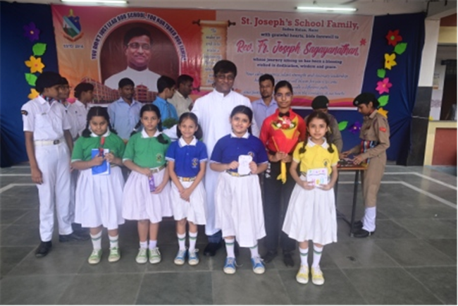FAREWELL CEREMONY OF REV. FR. JOSEPH SAGAYANATHAN AT SJS NAINI