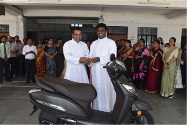 FAREWELL CEREMONY OF REV. FR. JOSEPH SAGAYANATHAN AT SJS NAINI
