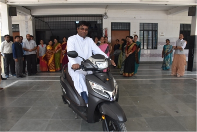 FAREWELL CEREMONY OF REV. FR. JOSEPH SAGAYANATHAN AT SJS NAINI