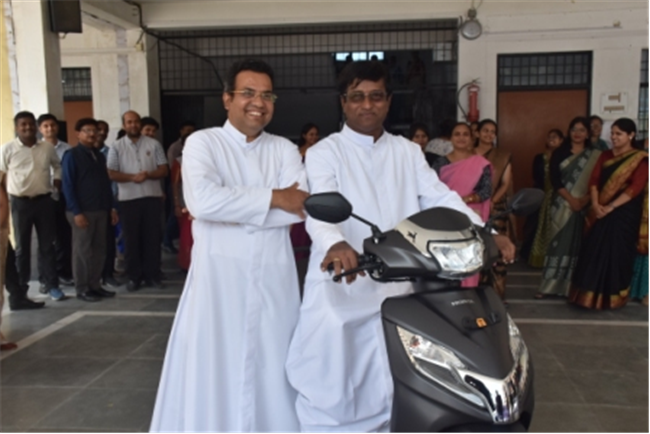 FAREWELL CEREMONY OF REV. FR. JOSEPH SAGAYANATHAN AT SJS NAINI