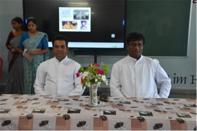 FAREWELL CEREMONY OF REV. FR. JOSEPH SAGAYANATHAN AT SJS NAINI