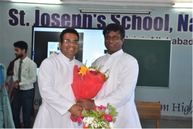 FAREWELL CEREMONY OF REV. FR. JOSEPH SAGAYANATHAN AT SJS NAINI