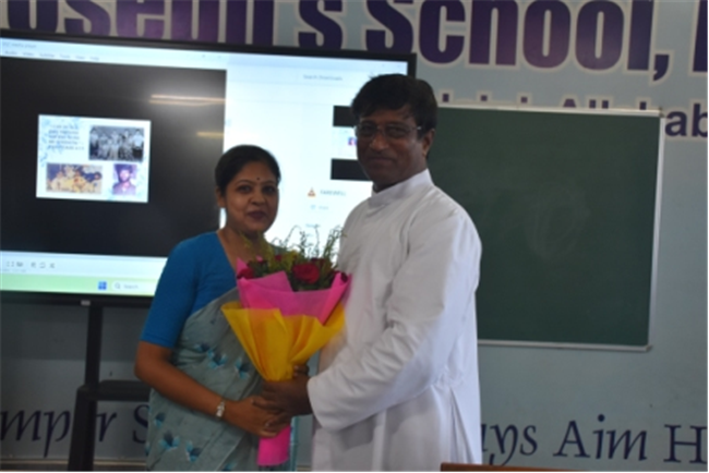 FAREWELL CEREMONY OF REV. FR. JOSEPH SAGAYANATHAN AT SJS NAINI