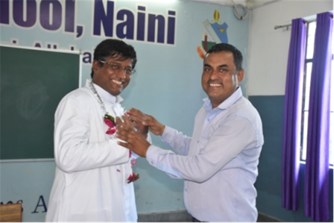 FAREWELL CEREMONY OF REV. FR. JOSEPH SAGAYANATHAN AT SJS NAINI