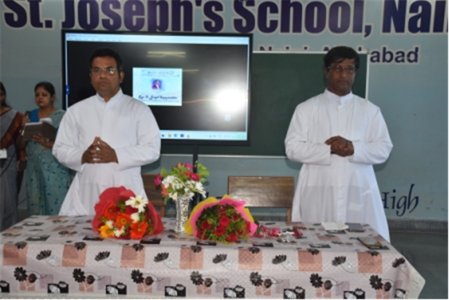FAREWELL CEREMONY OF REV. FR. JOSEPH SAGAYANATHAN AT SJS NAINI