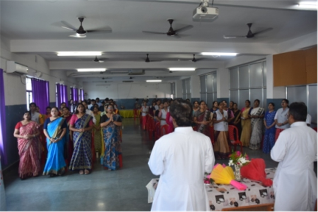 FAREWELL CEREMONY OF REV. FR. JOSEPH SAGAYANATHAN AT SJS NAINI