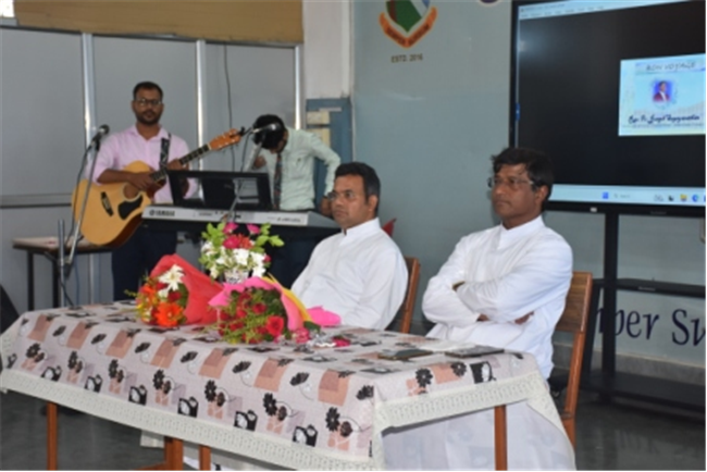 FAREWELL CEREMONY OF REV. FR. JOSEPH SAGAYANATHAN AT SJS NAINI