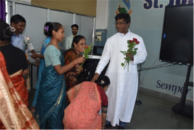 FAREWELL CEREMONY OF REV. FR. JOSEPH SAGAYANATHAN AT SJS NAINI