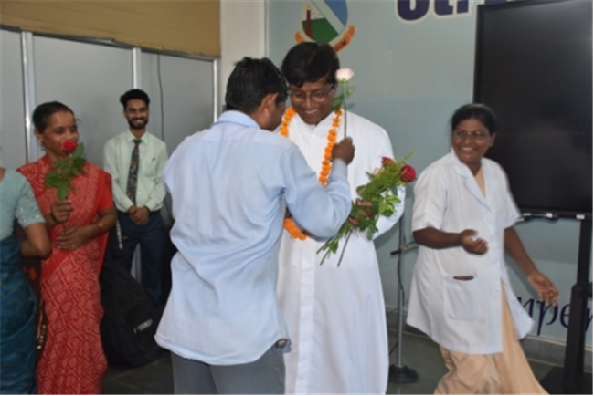 FAREWELL CEREMONY OF REV. FR. JOSEPH SAGAYANATHAN AT SJS NAINI