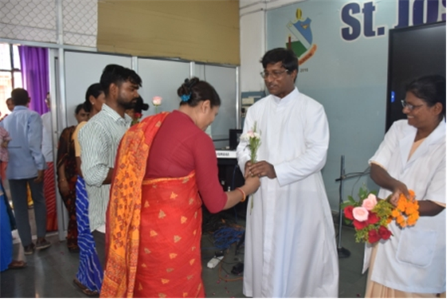 FAREWELL CEREMONY OF REV. FR. JOSEPH SAGAYANATHAN AT SJS NAINI