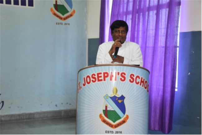 FAREWELL CEREMONY OF REV. FR. JOSEPH SAGAYANATHAN AT SJS NAINI