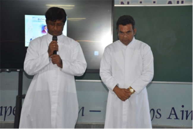 FAREWELL CEREMONY OF REV. FR. JOSEPH SAGAYANATHAN AT SJS NAINI