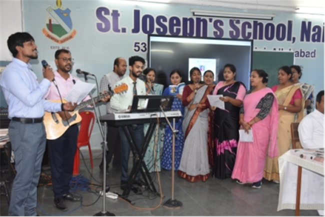 FAREWELL CEREMONY OF REV. FR. JOSEPH SAGAYANATHAN AT SJS NAINI
