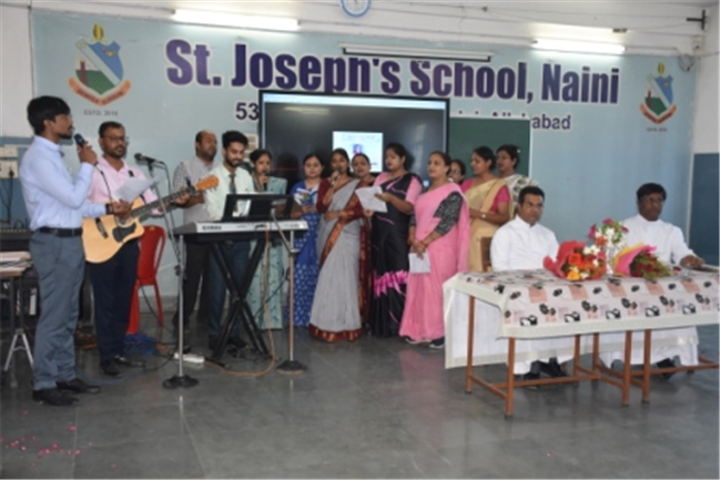 FAREWELL CEREMONY OF REV. FR. JOSEPH SAGAYANATHAN AT SJS NAINI