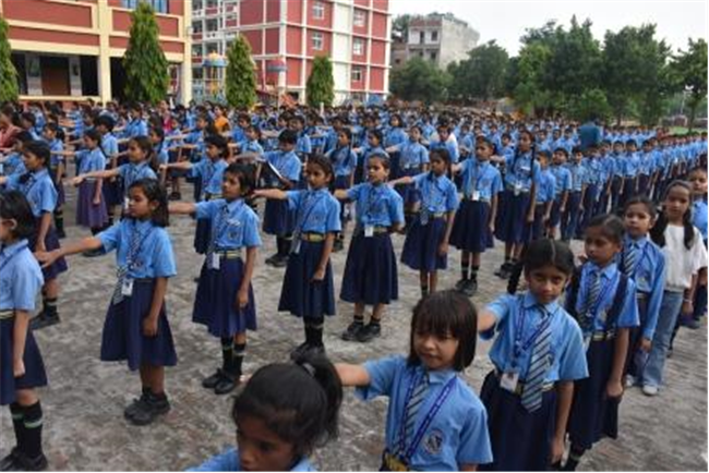 Morning Assembly on “Companionship” by Class 8-B