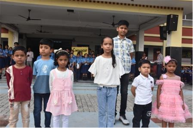 Morning Assembly on “Companionship” by Class 8-B