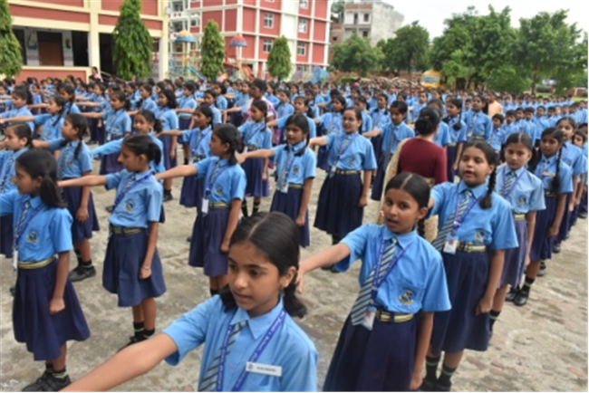 Morning Assembly on “Are You Rich Without Wealth?” by Class 10-C