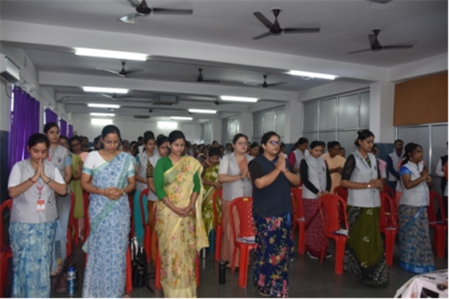 Staff Orientation Programme by the Principal (Rev. Fr. Melwin Wilson D'Souza)