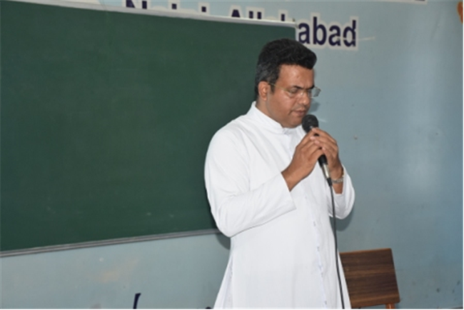Staff Orientation Programme by the Principal (Rev. Fr. Melwin Wilson D'Souza)