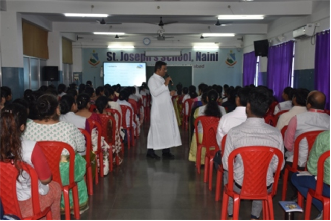 Staff Orientation Programme by the Principal (Rev. Fr. Melwin Wilson D'Souza)