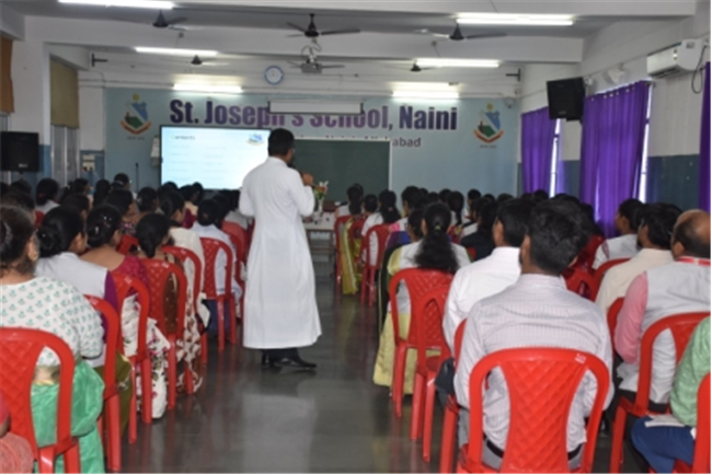 Staff Orientation Programme by the Principal (Rev. Fr. Melwin Wilson D'Souza)