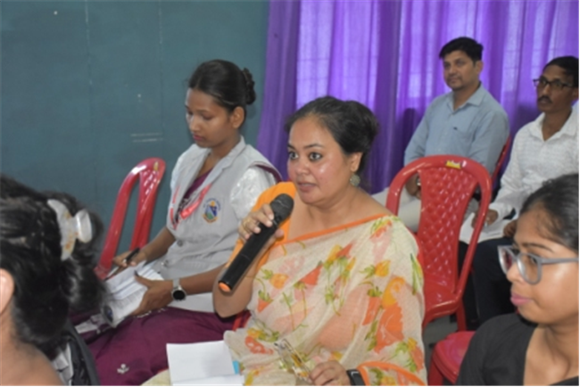 Staff Orientation Programme by the Principal (Rev. Fr. Melwin Wilson D'Souza)