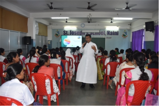 Staff Orientation Programme by the Principal (Rev. Fr. Melwin Wilson D'Souza)