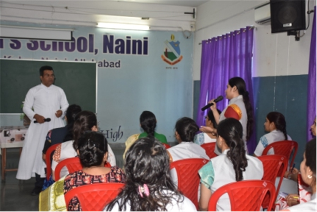 Staff Orientation Programme by the Principal (Rev. Fr. Melwin Wilson D'Souza)
