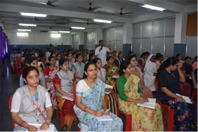 Staff Orientation Programme by the Principal (Rev. Fr. Melwin Wilson D'Souza)
