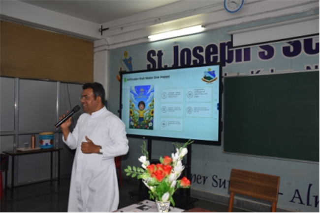 Staff Orientation Programme by the Principal (Rev. Fr. Melwin Wilson D'Souza)