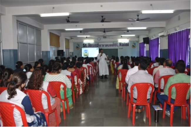 Staff Orientation Programme by the Principal (Rev. Fr. Melwin Wilson D'Souza)