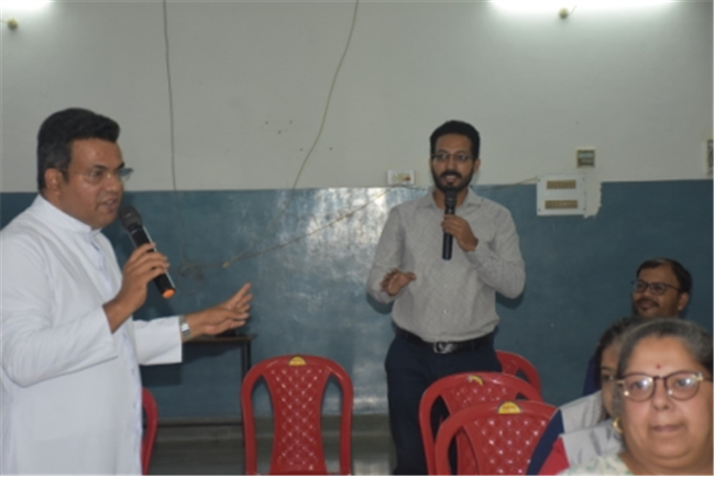 Staff Orientation Programme by the Principal (Rev. Fr. Melwin Wilson D'Souza)