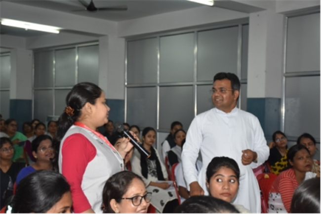 Staff Orientation Programme by the Principal (Rev. Fr. Melwin Wilson D'Souza)