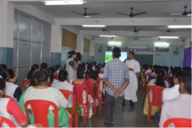 Staff Orientation Programme by the Principal (Rev. Fr. Melwin Wilson D'Souza)