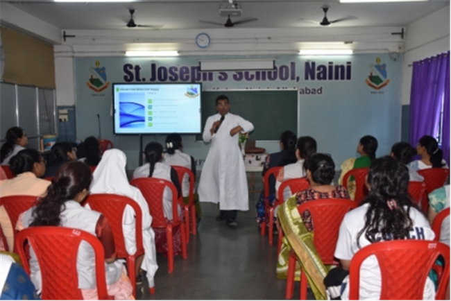 Staff Orientation Programme by the Principal (Rev. Fr. Melwin Wilson D'Souza)
