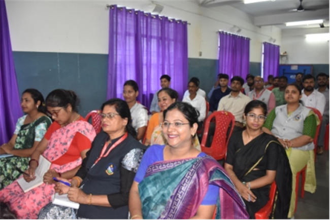 Staff Orientation Programme by the Principal (Rev. Fr. Melwin Wilson D'Souza)