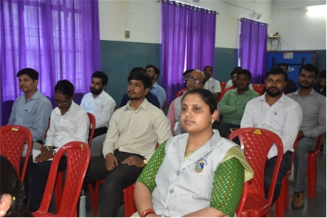 Staff Orientation Programme by the Principal (Rev. Fr. Melwin Wilson D'Souza)