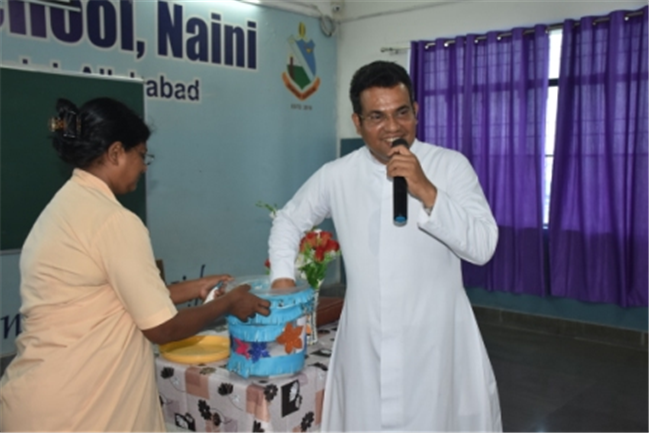 Staff Orientation Programme by the Principal (Rev. Fr. Melwin Wilson D'Souza)