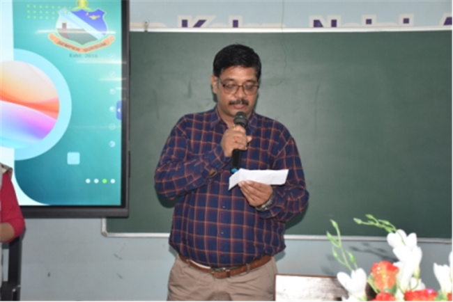 Staff Orientation Programme by the Principal (Rev. Fr. Melwin Wilson D'Souza)