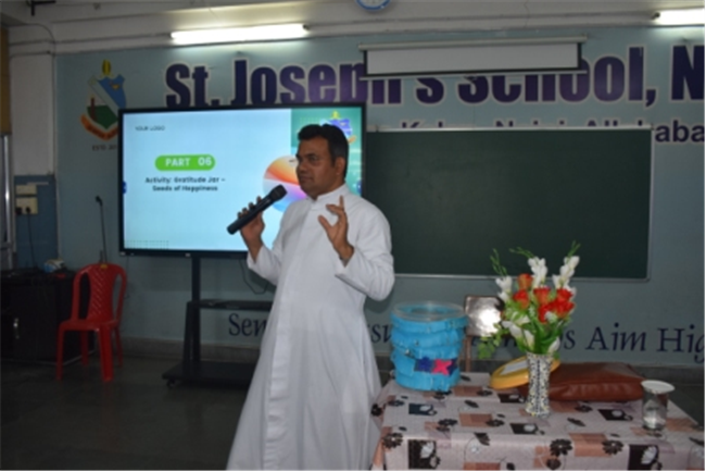 Staff Orientation Programme by the Principal (Rev. Fr. Melwin Wilson D'Souza)