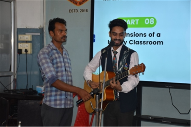 Staff Orientation Programme by the Principal (Rev. Fr. Melwin Wilson D'Souza)