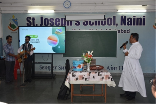 Staff Orientation Programme by the Principal (Rev. Fr. Melwin Wilson D'Souza)